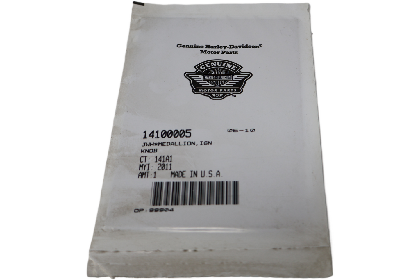 14100005 NEW OEM 2003-2013 HARLEY-DAVIDSON CVO TOURING IGNITION KNOB DECAL
