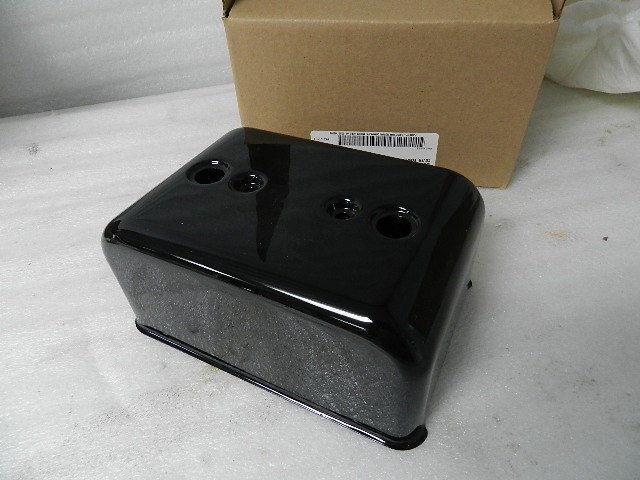 66449-02BEA NEW OEM 2002 HARLEY-DAVIDSON FXDWG3 VIVID BLACK ELECTRICAL PANEL COVER