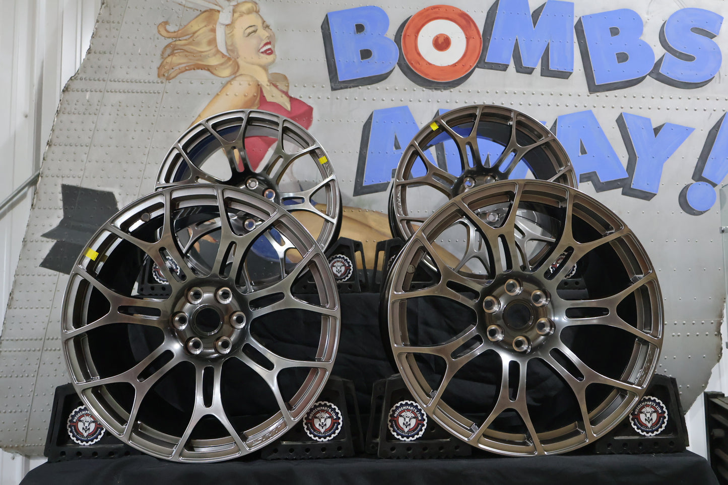1WR18JXYAA 1WR19JXYAA NEW OEM 2013-2017 DODGE VIPER SRT-10 ACR SIDEWINDER WHEELS