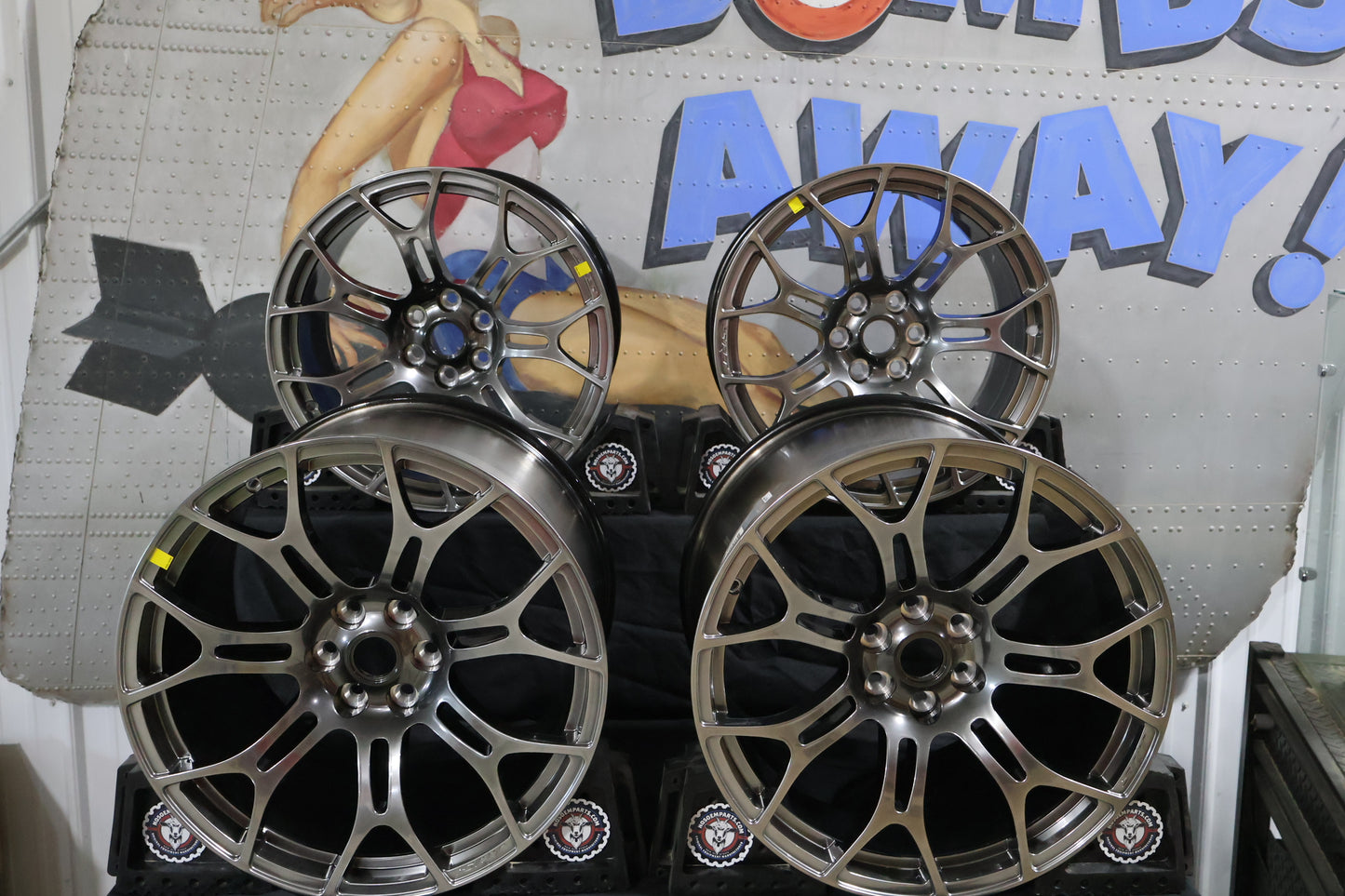 1WR18JXYAA 1WR19JXYAA NEW OEM 2013-2017 DODGE VIPER SRT-10 ACR SIDEWINDER WHEELS
