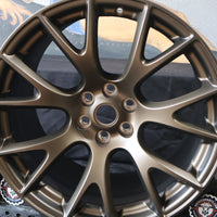 5VQ08NTSAB NEW OEM 2016-2017 DODGE VIPER ACR BRASS MONKEY FRONT WHEEL RIM