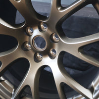 5VQ08NTSAB NEW OEM 2016-2017 DODGE VIPER ACR BRASS MONKEY FRONT WHEEL RIM