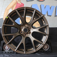 5VQ11NTSAB NEW OEM 2016-2017 DODGE VIPER ACR BRASS MONKEY REAR WHEEL RIM