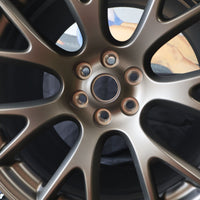 5VQ11NTSAB NEW OEM 2016-2017 DODGE VIPER ACR BRASS MONKEY REAR WHEEL RIM