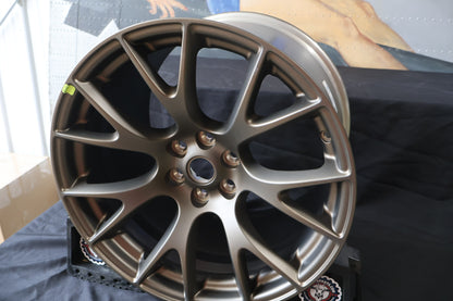 5VQ11NTSAB NEW OEM 2016-2017 DODGE VIPER ACR BRASS MONKEY REAR WHEEL RIM