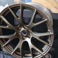 5VQ11NTSAB NEW OEM 2016-2017 DODGE VIPER ACR BRASS MONKEY REAR WHEEL RIM