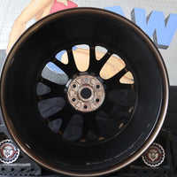 5VQ11NTSAB NEW OEM 2016-2017 DODGE VIPER ACR BRASS MONKEY REAR WHEEL RIM