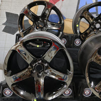 1WL85SZGAA 1WL88SZGAA NEW OEM 2013-2017 DODGE VIPER RATTLER BLACK VAPOR WHEELS