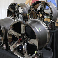 1WL85SZGAA 1WL88SZGAA NEW OEM 2013-2017 DODGE VIPER RATTLER BLACK VAPOR WHEELS