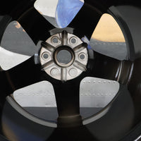 1WL88SZGAA NEW OEM 2013-2017 DODGE VIPER RATTLER BLACK VAPOR CHROME REAR WHEEL