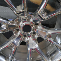 82213445 NEW OEM 2013-2017 DODGE VIPER FORGED SRT FRONT WHEELS PAIR W/CENTER CAP