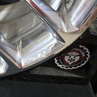 82213445 NEW OEM 2013-2017 DODGE VIPER FORGED SRT FRONT WHEELS PAIR W/CENTER CAP