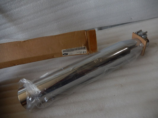 80168-97 NEW OEM HARLEY-DAVIDSON DYNA SCREAM EAGLE FRONT BLUNT CUT MUFFLER