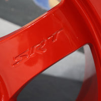1JJ57LRNAA NEW OEM DODGE VIPER SRT ACR SIDEWINDER RED FORGED FRONT WHEEL 1:33