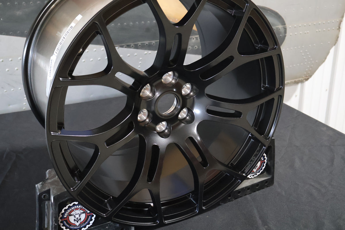 2013-17 DODGE VIPER SIDEWINDER II REAR WHEEL 19X13 BLACK | NEW OEM | 1WR18RXFAA