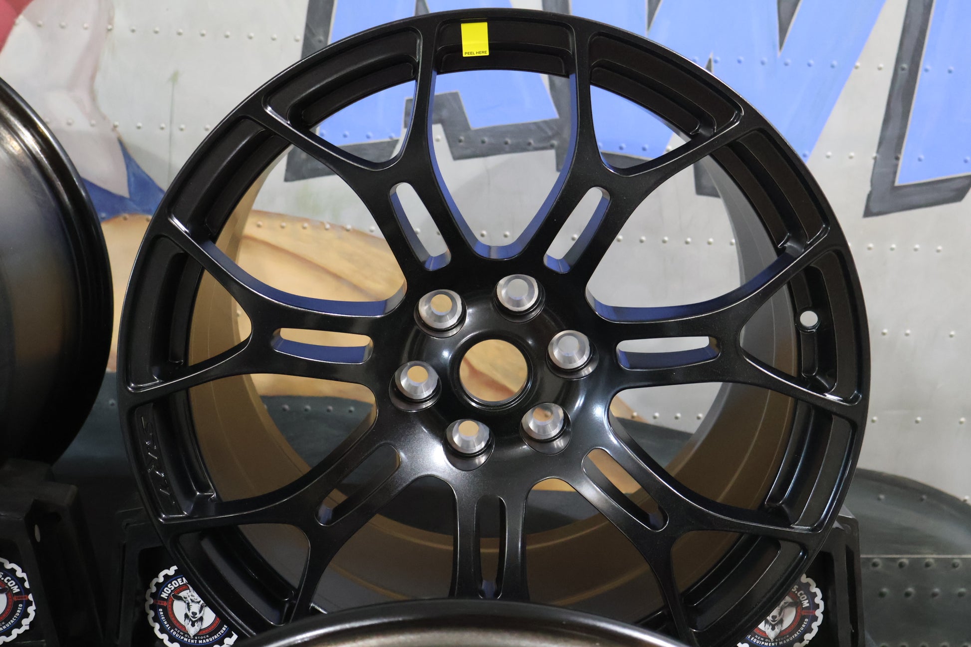 1WR18RXFAA 1WR19RXFAA NEW OEM 2013-2017 DODGE VIPER SIDEWINDER II WHEELS MATTE