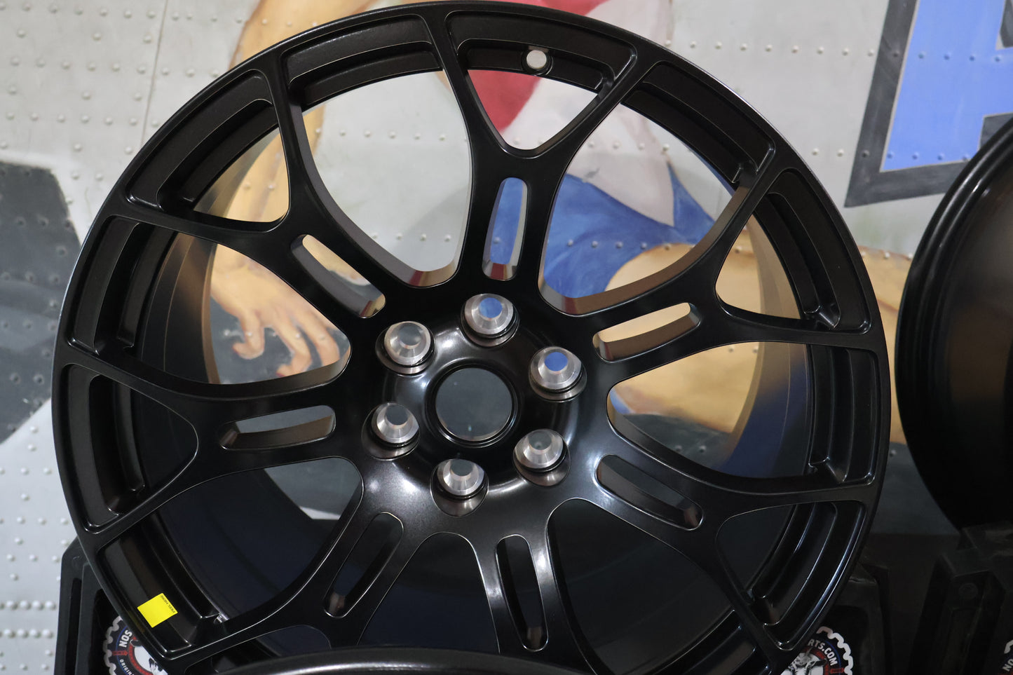 1WR18RXFAA 1WR19RXFAA NEW OEM 2013-2017 DODGE VIPER SIDEWINDER II WHEELS MATTE