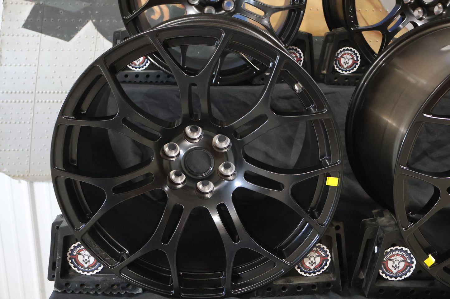 1WR18RXFAA 1WR19RXFAA NEW OEM 2013-2017 DODGE VIPER SIDEWINDER II WHEELS MATTE