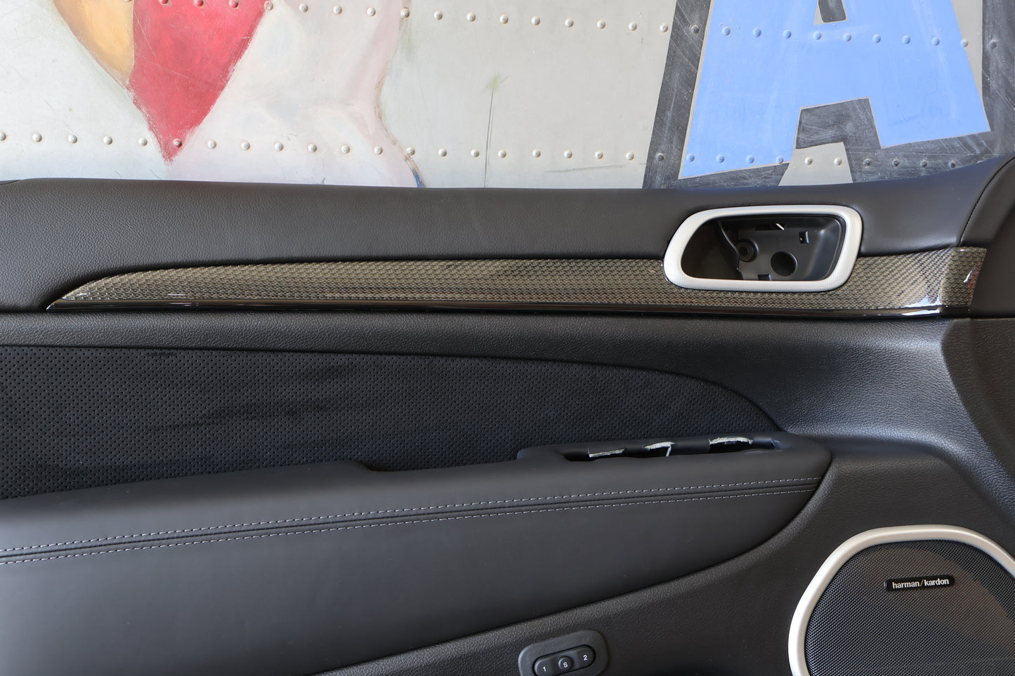 6TJ691X9AD NEW OEM 2019-2021 JEEP SRT TRACKHAWK LEFT FRONT DOOR PANEL HELLCAT