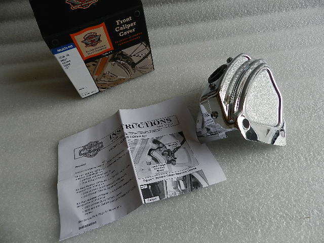 43726-00 NEW OEM 2000-2003 HARLEY-DAVIDSON SPORTSTER DYNA LEFT BRAKE CALIPER COVER 43726-00