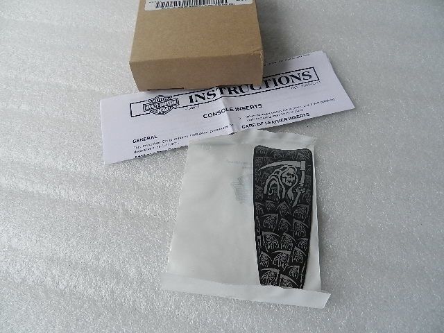 71178-08 NEW OEM 2003-2007 HARLEY-DAVIDSON FLHTCUI ULTRA CLASSIC REAPER CONSOLE INSERT 71178-08
