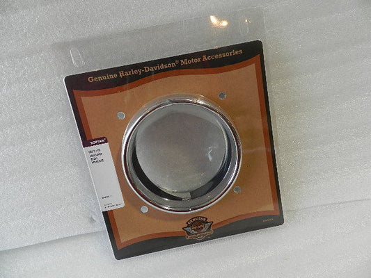 69972-08 NEW OEM 2008-2011 HARLEY-DAVIDSON FXCW/C SOFTAIL ROCKER FRENCHED HEADLIGHT BEZEL