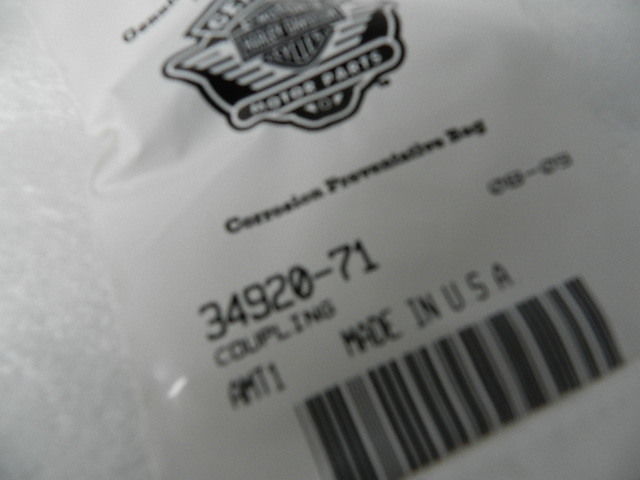 34920-71 NEW OEM HARLEY-DAVIDSON CLUTCH CABLE COUPLING