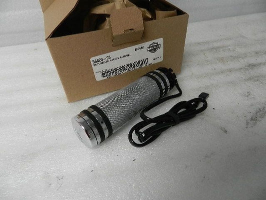56823-03 NEW OEM HARLEY-DAVIDSON BILLET HEATED NARROW BAND GRIP RIGHT