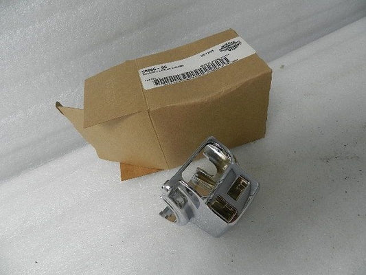 56866-06 NEW OEM HARLEY-DAVIDSON LEFT CHROME LOWER SWITCH HOUSING 56866-06
