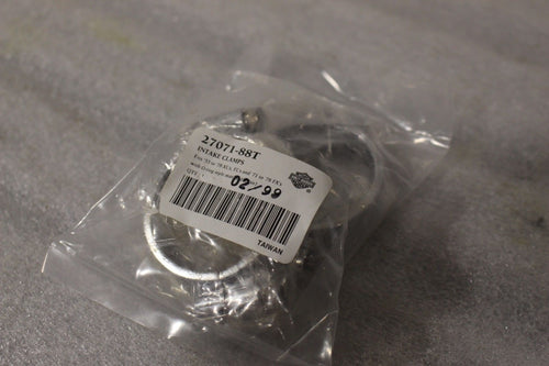 27071-88T NEW OEM 1955-1978 HARLEY-DAVIDSON XL FX INTAKE CLAMPS