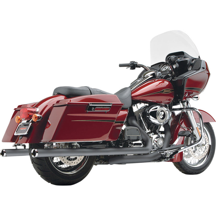 6972RB COBRA SPEEDSTER DUALS BLACK FITS 2009-2016 HARLEY-DAVIDSON TOURING