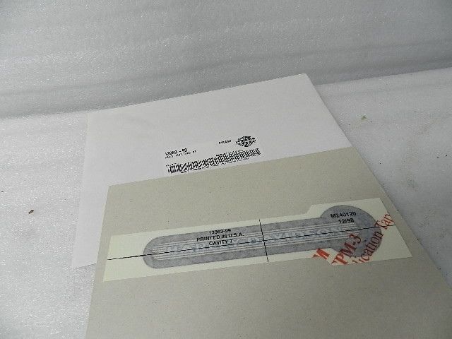 13963-99 NEW OEM 1999 HARLEY-DAVIDSON TOURING FLHTC/I RIGHT FUEL TANK DECAL