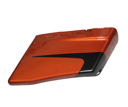 90201845ELF NEW OEM 2014-2023 HARLEY-DAVIDSON RT EXT SADDLEBAG SCORCHED ORANGE CVO