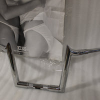 NEW 2015 AND NEWER HARLEY FLTR ROADGLIDE VINDIKTA DENARO 10" CHROME HANDLEBARS