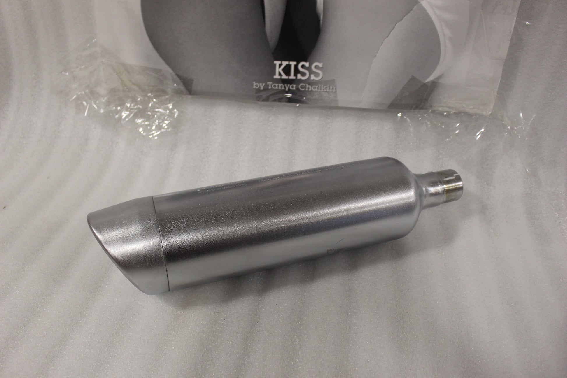 64900185A NEW OEM 2014-2017 HARLEY-DAVIDSON DYNA FATBOB FXBF REAR MUFFLER 64900185A