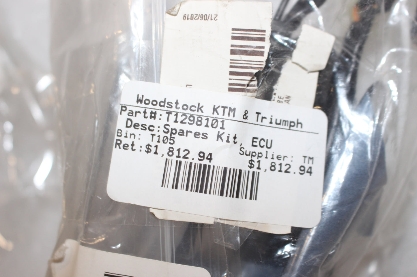 T1298101 NEW OEM 2006-2020 TRIUMPH DAYTONA 675 SPARES KIT ECU ECM T1298101