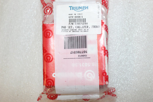 T2025290 NEW OEM 1994-2018 TRIUMPH SPEED TRIPLE FRONT BRAKE PADS