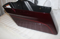 
              90201061DSX NEW OEM 2014-2023 HARLEY-DAVIDSON TOURING MYSTERIOUS RED SADDLEBAG BOTTOM
            