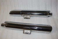 
              1801-1248 NEW VANCE & HINES TWIN SLASH ROUND MUFFLERS FITS 2018-2020 HARLEY
            