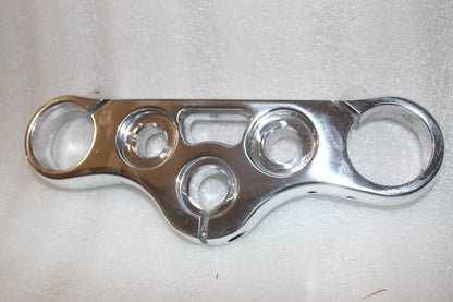 NEW OEM 2020-2024 HARLEY-DAVIDSON SOFTAIL UPPER TRIPLE CLAMP, POLISHED 45900298