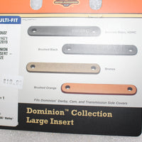 61400602 NEW OEM HARLEY-DAVIDSON DOMINION LARGE INSERT BRONZE