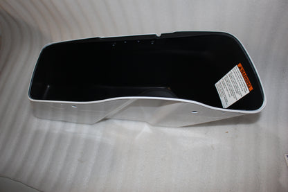 90201059DZS NEW OEM 2014-2023 HARLEY-DAVIDSON TOURING LEFT SADDLEBAG CRUSHED ICE