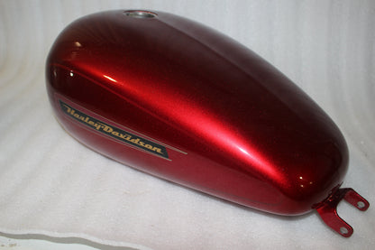 61195-08CPV NEW OEM 2008 HARLEY-DAVIDSON SPORTSTER XL883C CANDY RED SUNGLO FUEL TANK FUEL