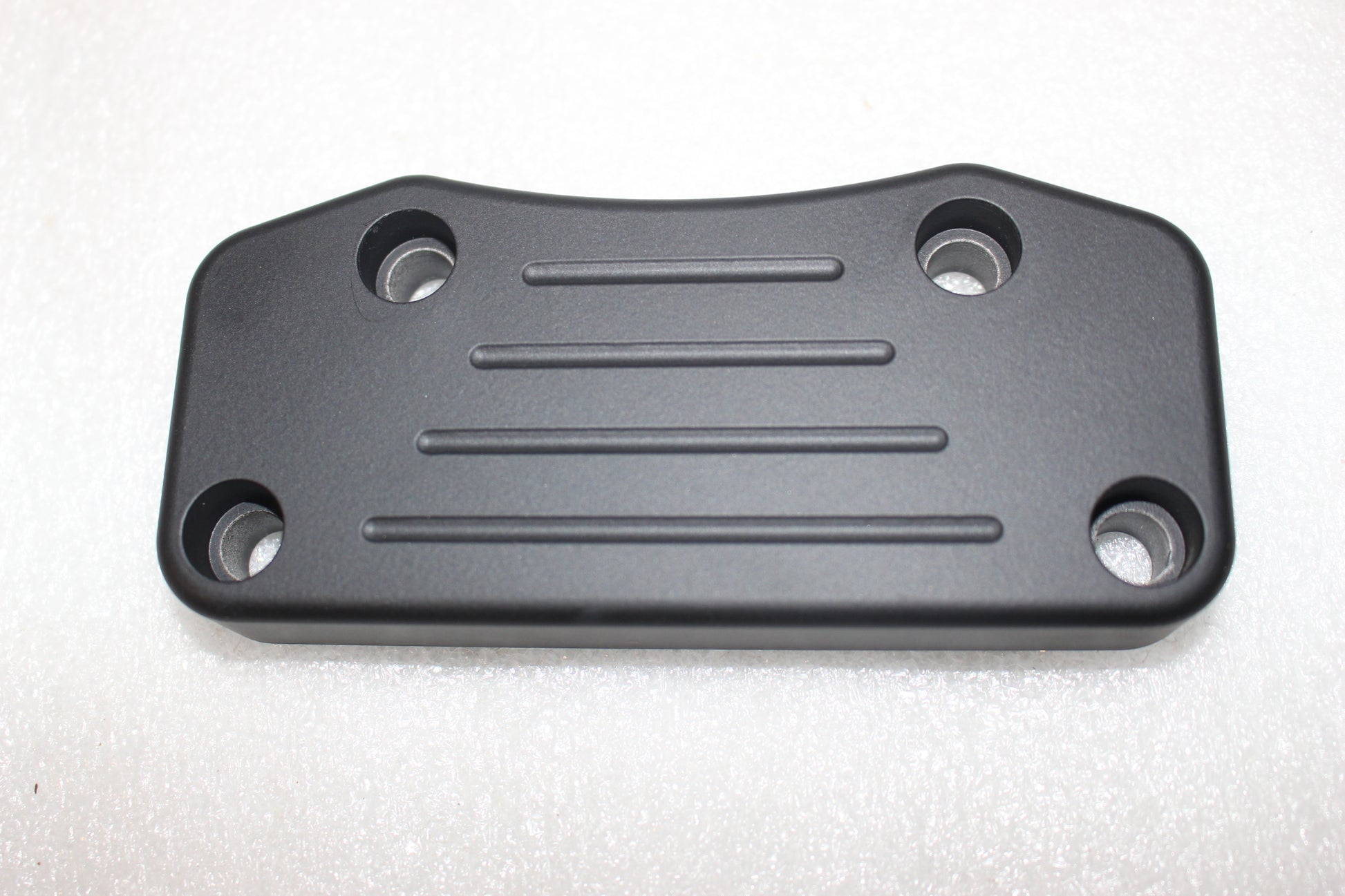 0603-0291 NEW WILD 1 CHUBBY BILLET ALUMINUM HANDLEBAR CLAMP SOFTAIL DYNA TOURING