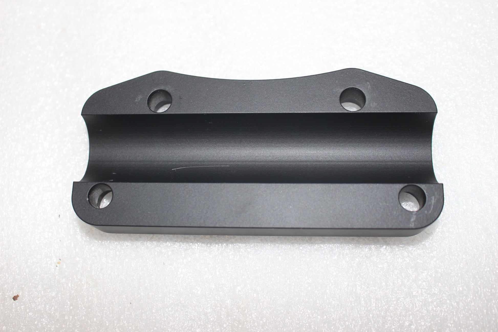 0603-0291 NEW WILD 1 CHUBBY BILLET ALUMINUM HANDLEBAR CLAMP SOFTAIL DYNA TOURING