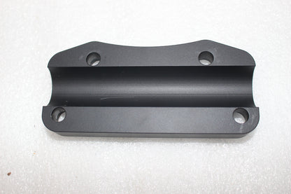 0603-0291 NEW WILD 1 CHUBBY BILLET ALUMINUM HANDLEBAR CLAMP SOFTAIL DYNA TOURING