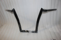 
              HB1825016b NEW FACTORY 47 CYCLES SIGNATURE MEATHOOK HANDLEBAR BLACK 16"
            