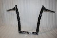 
              HB1825016b NEW FACTORY 47 CYCLES SIGNATURE MEATHOOK HANDLEBAR BLACK 16"
            