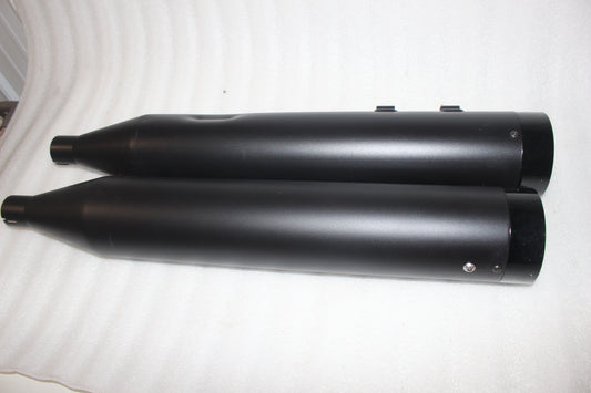1801-1289 NEW KHROMEWERKS HP+ 4.5" MUFFLERS FITS 1996-2016 HARLEY TOURING