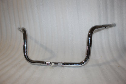 0601-0788 NEW WILD 1 CHUBBYS 1 1/4 CHROME 10" HANDLEBARS FITS 1996-2013 HARLEY TOURING